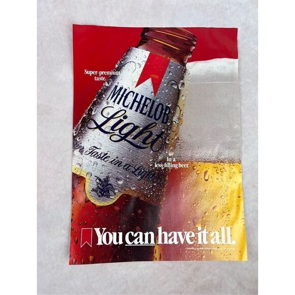 Vintage Michelob Ultra Vintage 1984 Magazine Ad - Picture 1 of 6